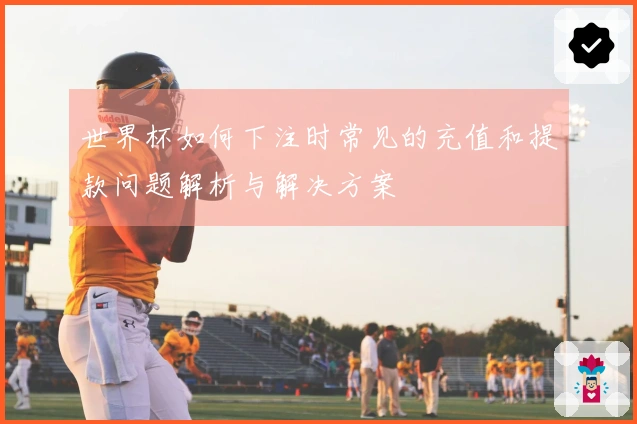 世界杯如何下注时常见的充值和提款问题解析与解决方案