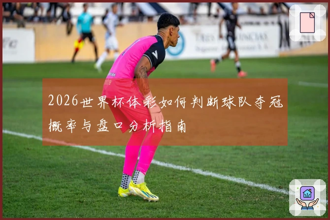 2026世界杯体彩如何判断球队夺冠概率与盘口分析指南
